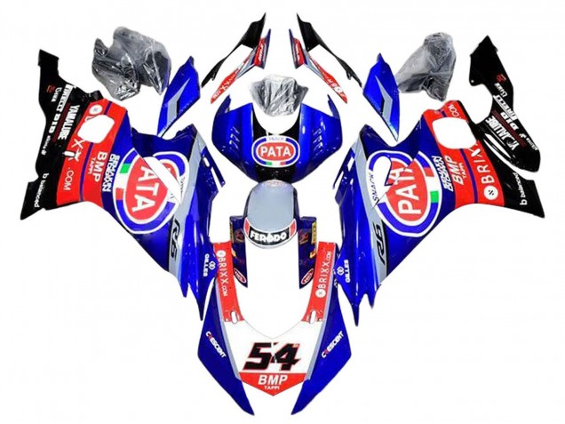 Carenados Moto Yamaha YZF 600 R6 2017-2025 - Rojo Azul Negro Pata