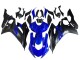 Carenados Moto Yamaha YZF 600 R6 2017-2025 - Azul Negro Mate