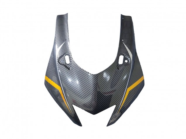 Carenados Moto Yamaha YZF 600 R6 2017-2025 - Oro Negro FibraCarbono