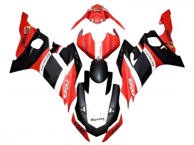 Carenados Moto Yamaha YZF 600 R6 2017-2025 - Rojo Blanco Negro Mate