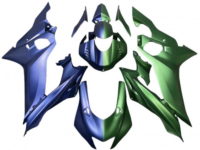 Carenados Moto Yamaha YZF 600 R6 2017-2025 - Azul Verde
