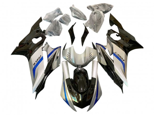 Carenados Moto Yamaha YZF 600 R6 2017-2025 - Plata Azul Negro