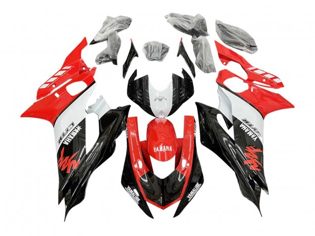 Carenados Moto Yamaha YZF 600 R6 2017-2025 - Blanco Rojo Negro GYTR Yamalube