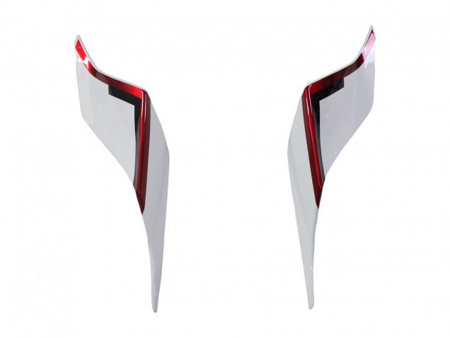 Carenados Moto Yamaha YZF 600 R6 2017-2025 - Blanco Rojo Negro