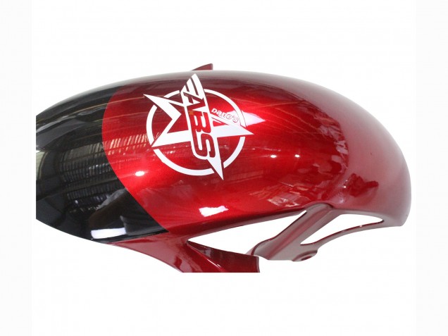 Carenados Moto Yamaha YZF 600 R6 2017-2025 - Blanco Rojo Negro