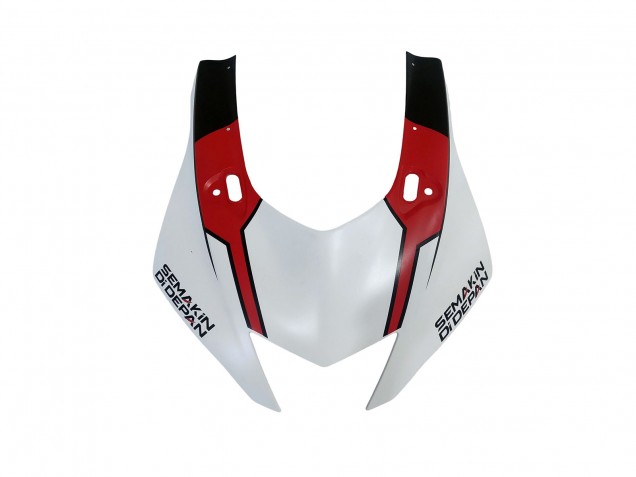 Carenados Moto Yamaha YZF 600 R6 2017-2025 - Blanco Rojo Negro Semakin Didepan