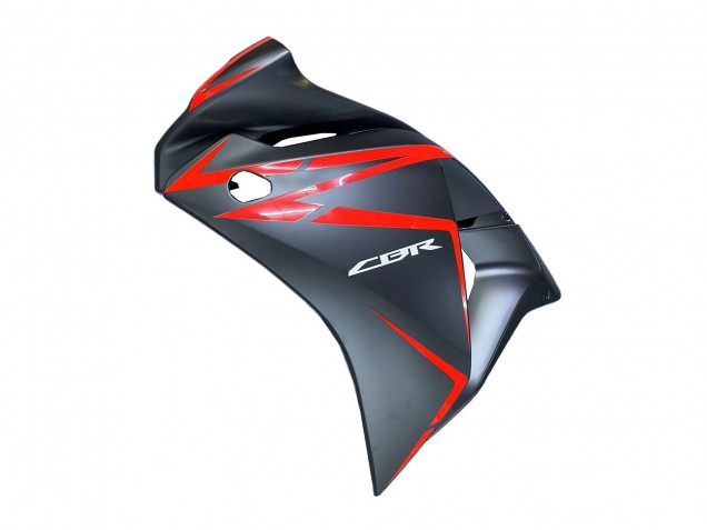 Carenados Moto Honda CBR250RR 2011-2015 - Negro Mate Rojo Raya