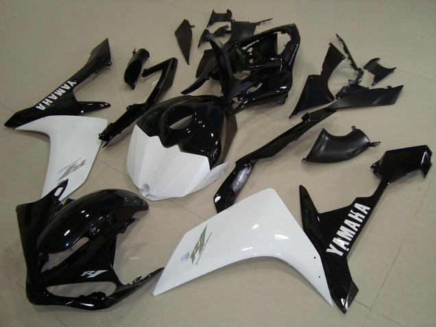Carenados Moto Yamaha YZF R1 2007-2008 - Blanco Negro