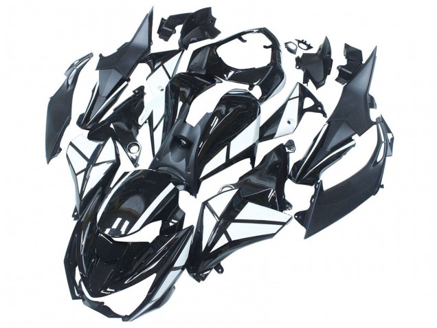 Carenados Moto Kawasaki Z1000 2014-2019 - Negro Brillante Negro Mate