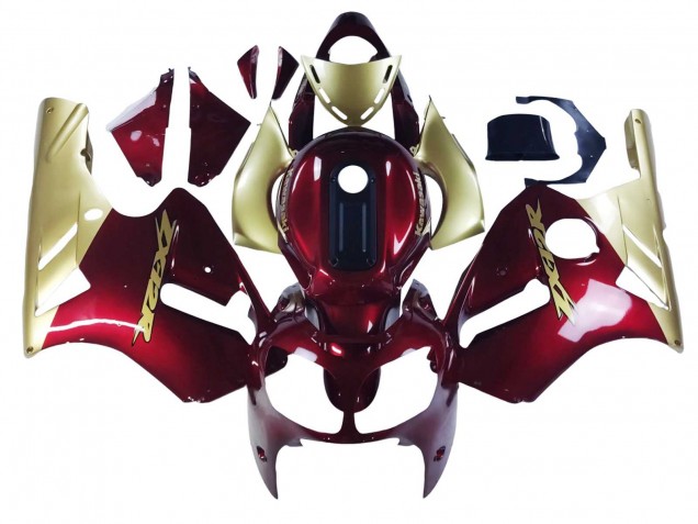 Carenados Moto Kawasaki ZX12R 2000-2001 - Rojo Oro