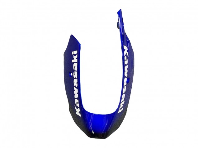 Carenados Moto Kawasaki ZX9R 2000-2001 - Negro Brillante Azul Llama Blanco