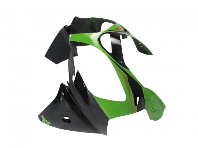 Carenados Moto Kawasaki ZX9R 2000-2001 - Verde Negro Playboy DENSO