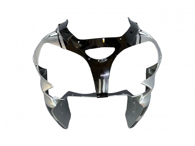 Carenados Moto Kawasaki ZX9R 2002-2003 - Plata Negro Brillante Monstruo Elf