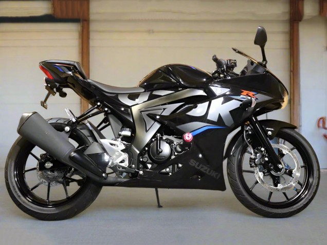 Carenados Moto Suzuki GSXR125 2017-2025 - Negro Plata Azul