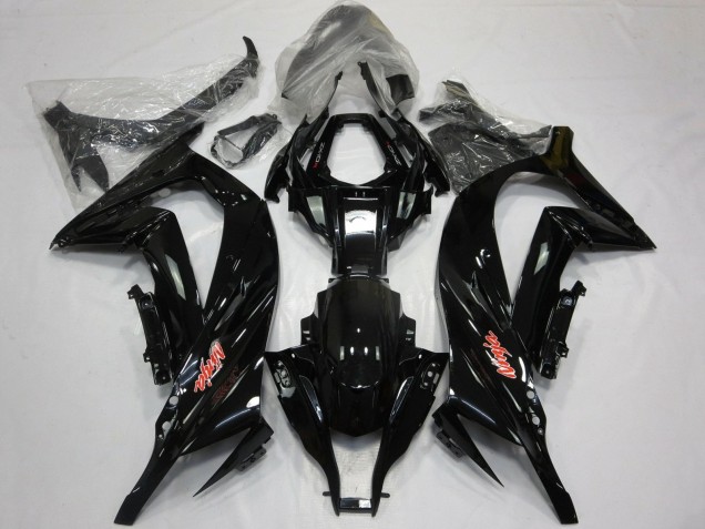 Carenados Moto Kawasaki ZX10R 2011-2015 - Negro Brillante Rojo