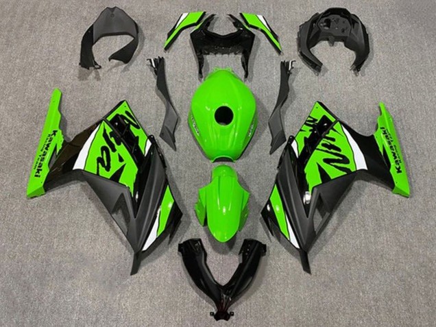Carenados Moto Kawasaki EX300 2013-2017 - Verde Blanco Negro
