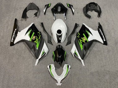Carenados Moto Kawasaki EX300 2013-2024 - Blanco Verde Negro