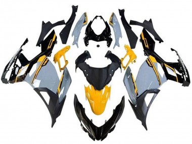 Carenados Moto Kawasaki Ninja 400 2018-2024 - Nardo Gris Naranja Negro