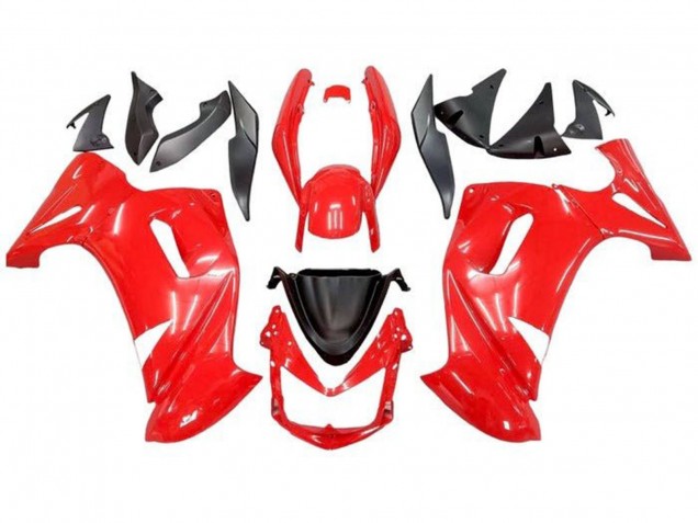 Carenados Moto Kawasaki Ninja 650 EX650 2006-2008 - Rojo Negro