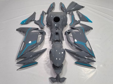 Carenados Moto Kawasaki Ninja 650 EX650 2020-2026 - Gris Azul