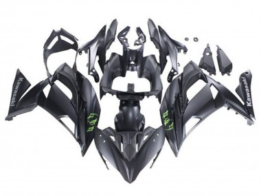 Carenados Moto Kawasaki Ninja 650 EX650 2020-2026 - Negro Mate Verde