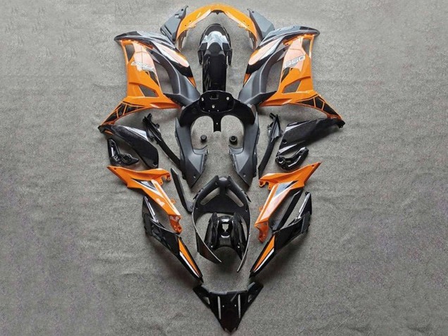 Carenados Moto Kawasaki Ninja 650 EX650 2020-2026 - Naranja Negro
