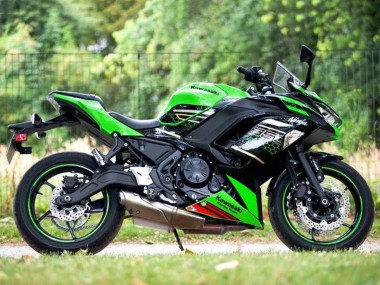 Carenados Moto Kawasaki Ninja 650 EX650 2020-2026 - Verde Negro Rojo Honeycomb