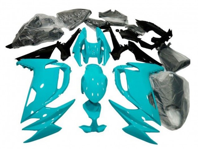Carenados Moto Kawasaki Ninja 650 EX650 2020-2026 - Azul Claro Negro