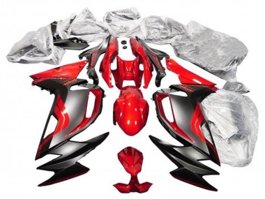 Carenados Moto Kawasaki Ninja 650 EX650 2020-2026 - Rojo Negro Mate