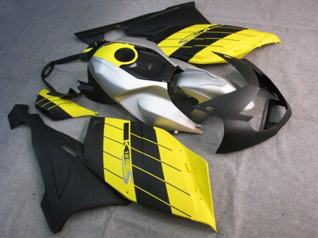 Carenados Moto BMW K1200S 2005-2010 - Plata Amarillo Negro