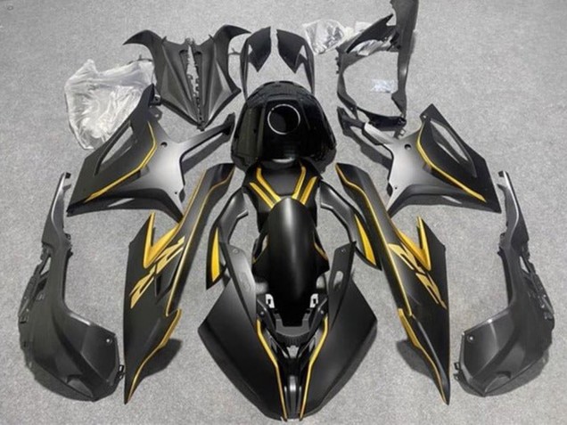 Carenados Moto BMW S1000RR 2019-2022 - Negro Mate Oro
