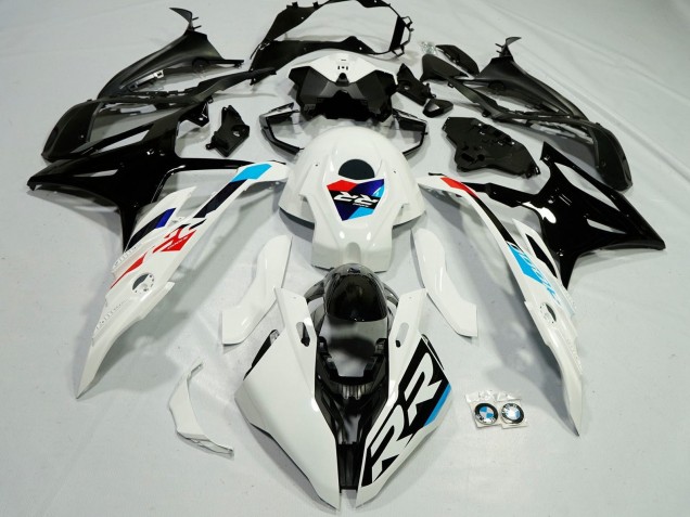 Carenados Moto BMW S1000RR 2023-2024 - Blanco Azul Claro Rojo Negro Brillante