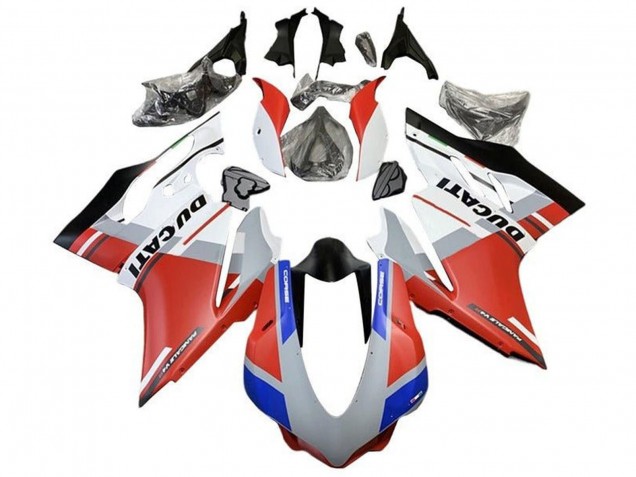 Carenados Moto Ducati 959/1299 2015-2020 - Blanco Rojo Azul Negro Mate