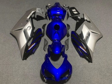 Carenados Moto Honda CBR1000RR 2004-2005 - Plata Azul Oscuro