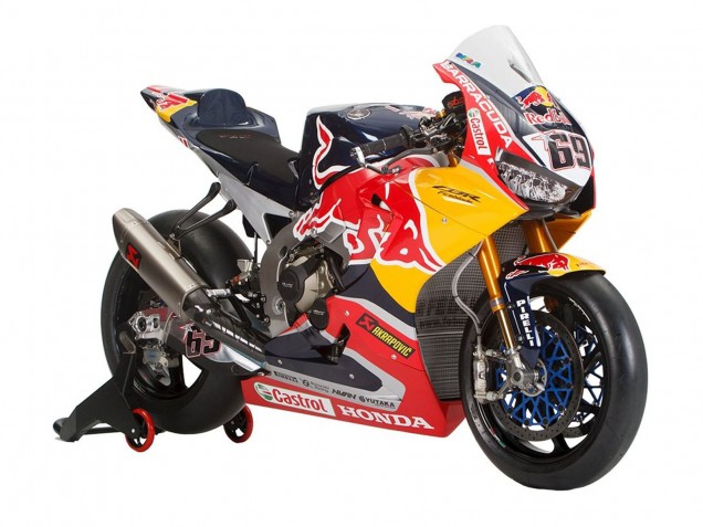 Carenados Moto Honda CBR1000RR 2017-2024 - Rojo Amarillo Blanco Negro Rojo Bull Hayden