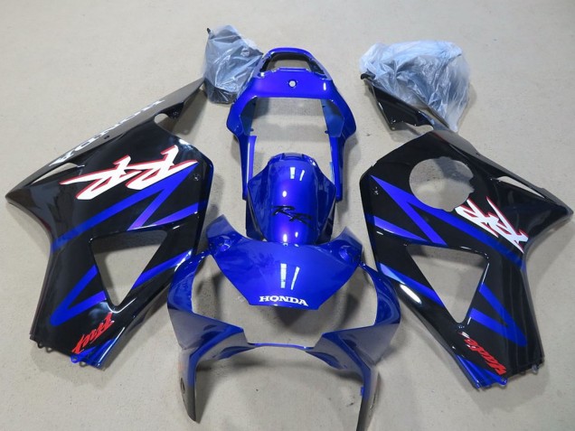 Carenado Moto Honda CBR900RR 954 2002-2003 - Azul Negro Brillante