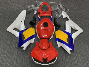 Carenados Moto Honda CBR600RR 2013-2023 - Blanco Rojo Azul Amarillo