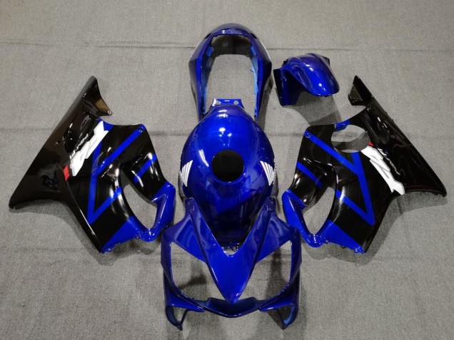 Carenados Moto Honda CBR600 F4i 2004-2007 - Azul Negro Brillante