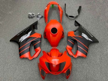 Carenados Moto Honda CBR600 F4i 2004-2007 - Rojo Negro Mate