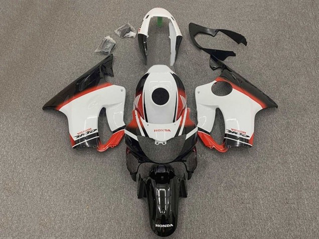 Carenados Moto Honda CBR600 F4i 2004-2007 - Blanco Rojo Negro Brillante