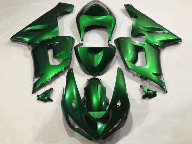 Carenados Moto Kawasaki ZX6R 2005-2006 - Verde Caramelo