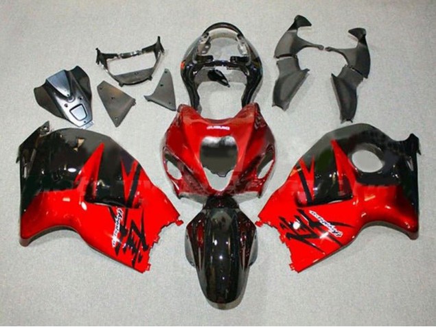 Carenados Moto Suzuki GSXR1000 1996-2007 - Rojo Negro Brillante