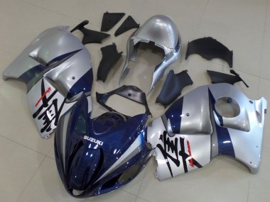 Carenados Moto Suzuki GSXR1000 1996-2007 - Plata Azul Oscuro
