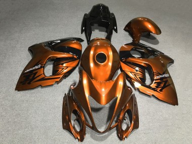 Carenados Moto Suzuki GSXR 1300 Hayabusa 2008-2020 - NaranjaCaramelo Negro