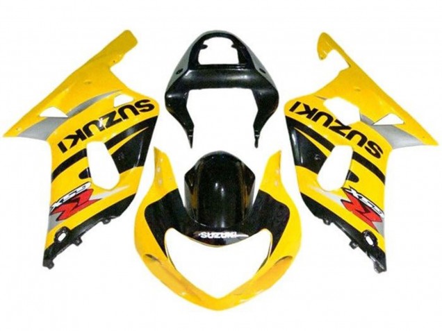 Carenados Moto Suzuki GSXR1000 2000-2002 - Amarillo Gris Negro