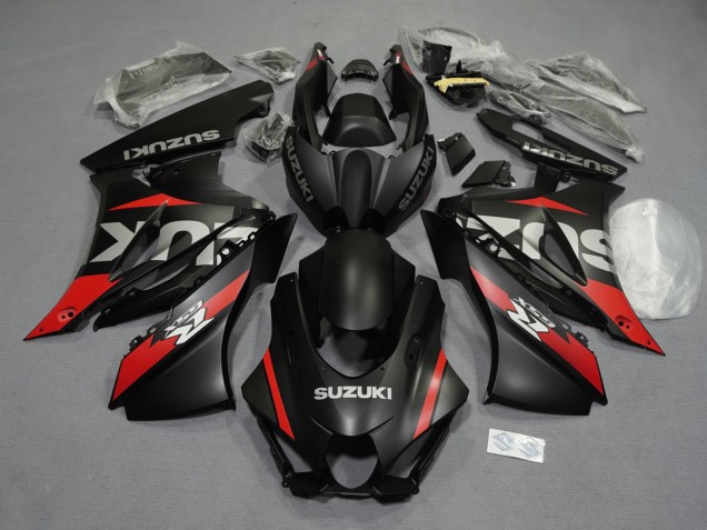 Carenados Moto Suzuki GSXR1000 2017-2025 - Negro Mate Rojo Gris Blanco