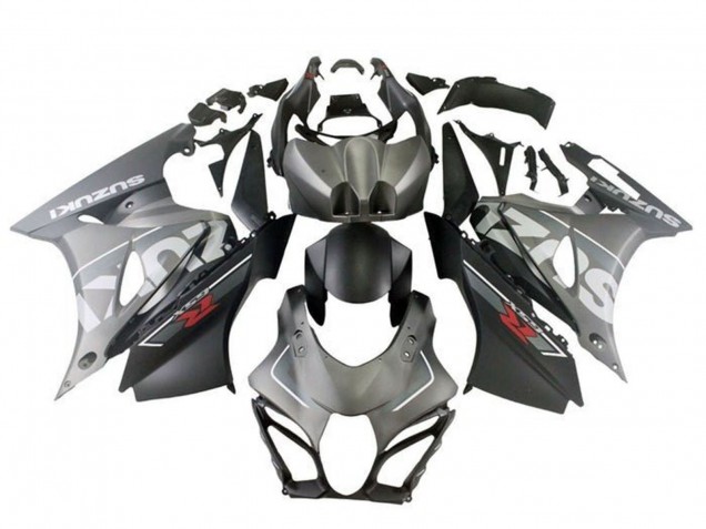 Carenados Moto Suzuki GSXR1000 2017-2025 - Plata Mate Negro Mate