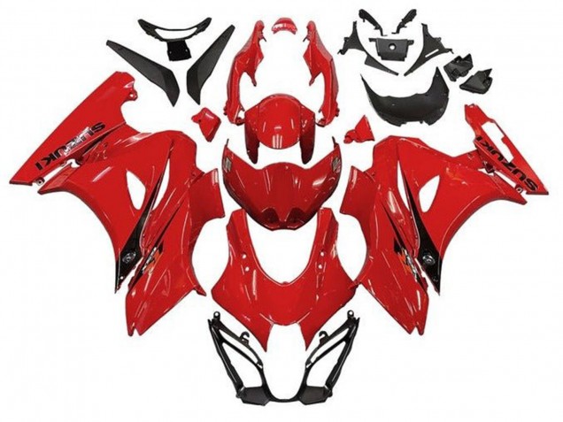 Carenados Moto Suzuki GSXR1000 2017-2025 - Rojo Negro