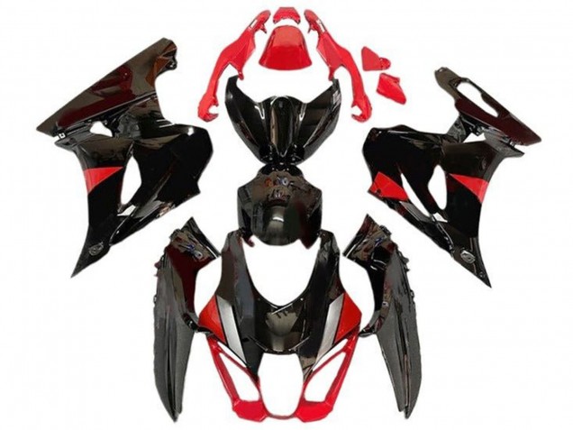 Carenados Moto Suzuki GSXR1000 2017-2025 - Negro Rojo Gris