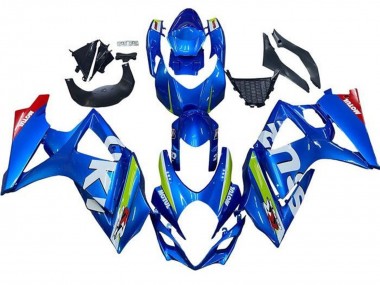 Carenados Moto Suzuki GSXR 1000 2007-2008 - Azul Blanco Verde Rojo